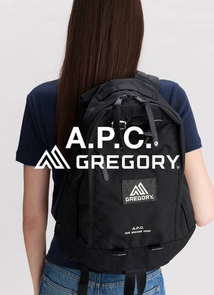 A.P.C.とグレゴリーのコラボバッグ
