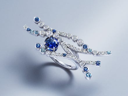 明石の君から着想したリング「Séravelle principal」
