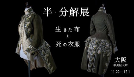 半・分解展のヴィジュアル