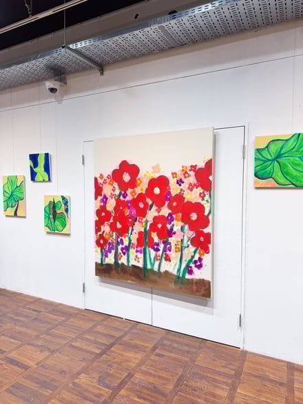 DAIKANYAMA GARAGEでの展示の様子