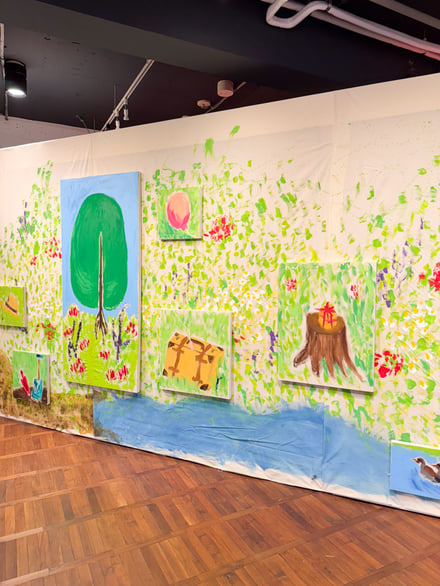 DAIKANYAMA GARAGEでの展示の様子