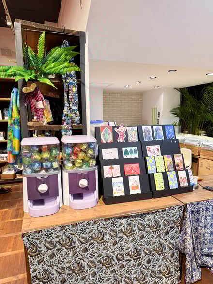 DAIKANYAMA GARAGEでの展示の様子