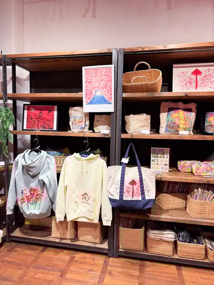 DAIKANYAMA GARAGEでの展示の様子