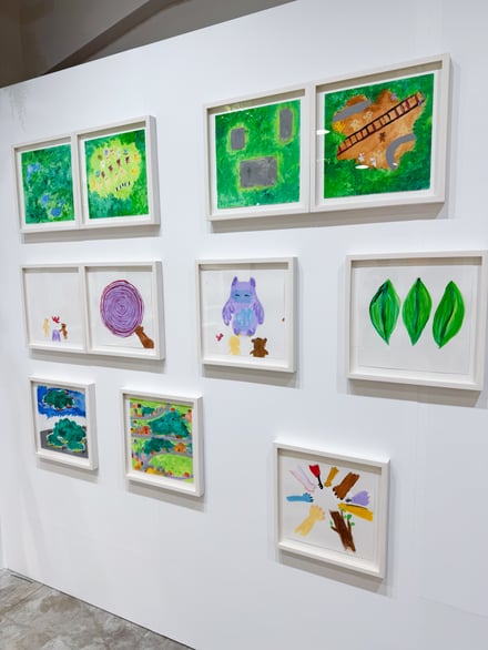 DAIKANYAMA GARAGEでの展示の様子