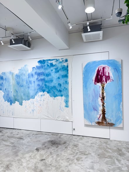 DAIKANYAMA GARAGEでの展示の様子