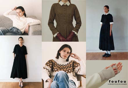 foufouのブランドヴィジュアル