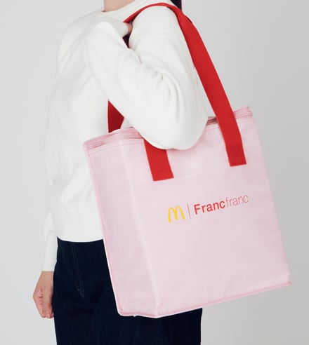 Francfrancと日本マクドナルドがコラボレーションで発売する福袋のアイテム画像