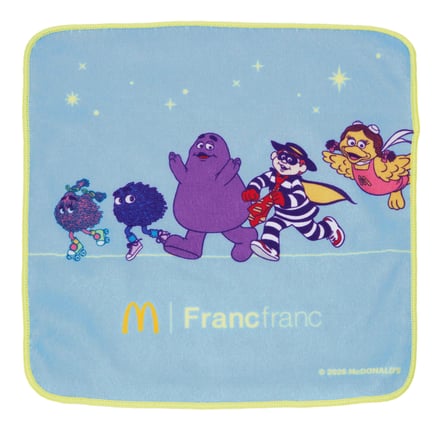 Francfrancと日本マクドナルドがコラボレーションで発売する福袋のアイテム画像