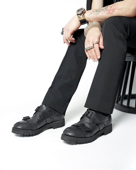 Amanojak.とGUIDIの別注シューズ