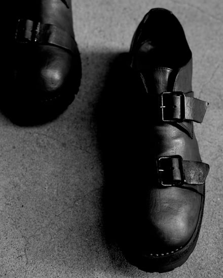 Amanojak.とGUIDIの別注シューズ