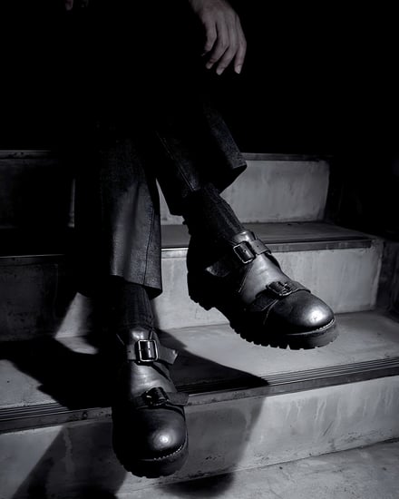 Amanojak.とGUIDIの別注シューズ