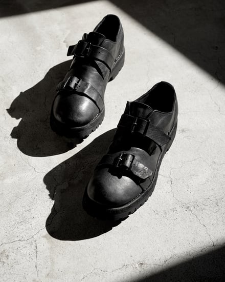 Amanojak.とGUIDIの別注シューズ