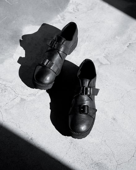 Amanojak.とGUIDIの別注シューズ