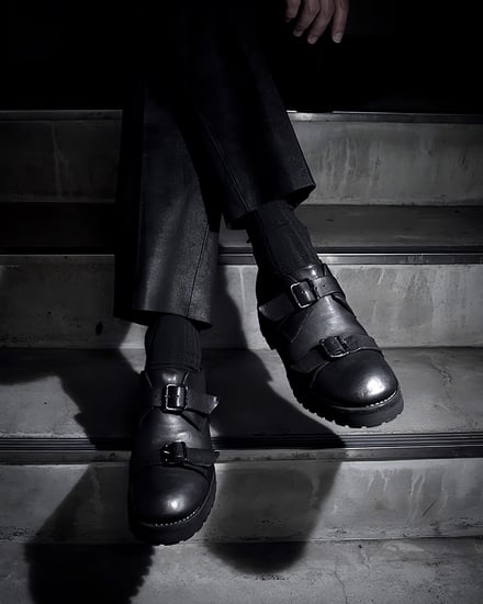 Amanojak.とGUIDIの別注シューズ