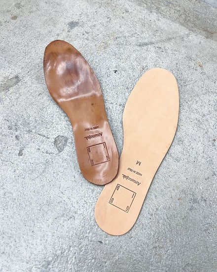 Amanojak.とGUIDIの別注インソール