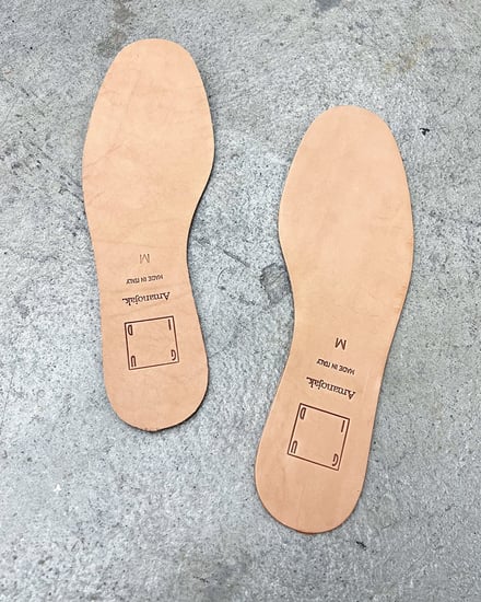 Amanojak.とGUIDIの別注インソール