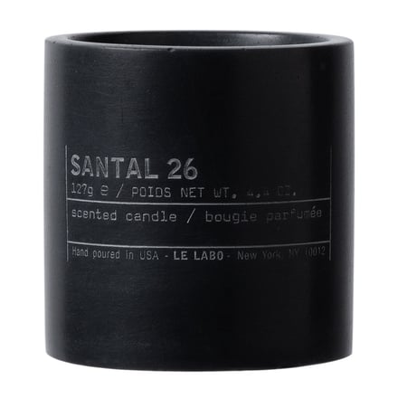 ル ラボ ブラック コンクリート キャンドルの画像