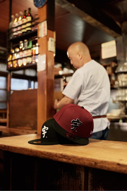 「ニューエラ × 宇ち多゛」image visual