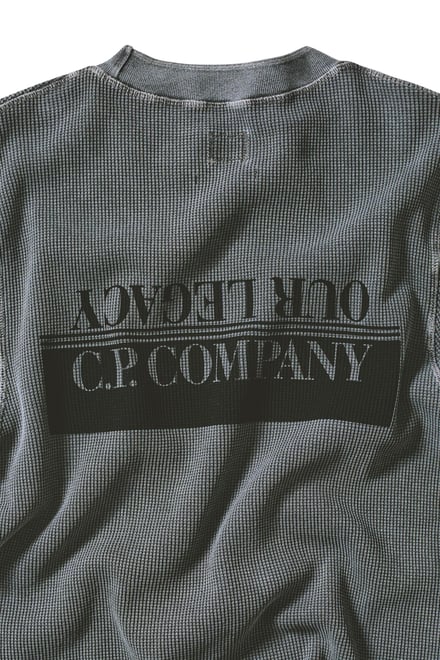 「アワー レガシー ワークショップ」と「シーピーカンパニー」のコラボアイテムの写真