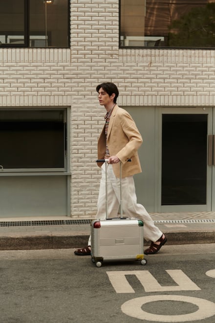 ロウロー × ポール・スミスのスーツケース アイテム画像