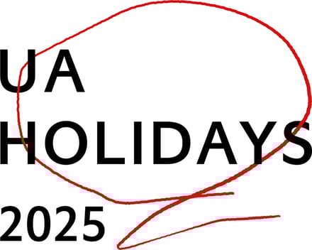 ユナイテッドアローズの2025年のホリデーキャンペーンのロゴ