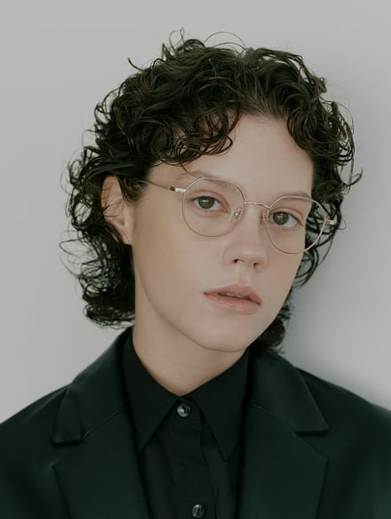 メガネの着用画像