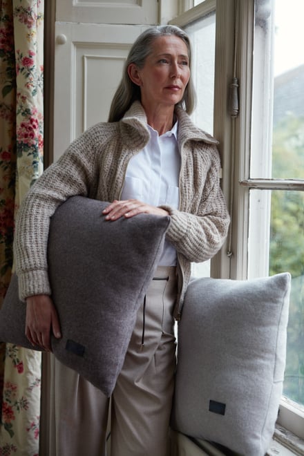 モデルを採用したショット