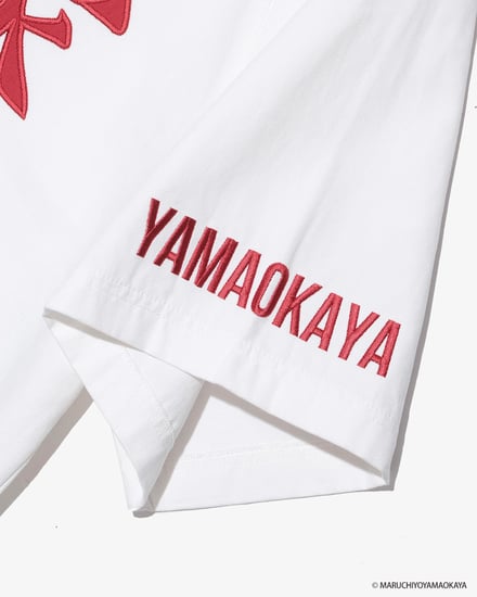 ケボズとラーメン山岡家のコラボレーションのルック画像