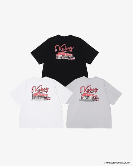 ケボズとラーメン山岡家のコラボレーションのルック画像