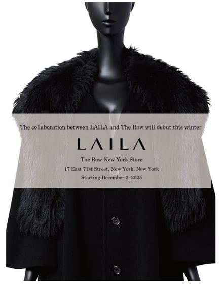 ライラとザ・ロウのコラボ企画展のキーヴィジュアル