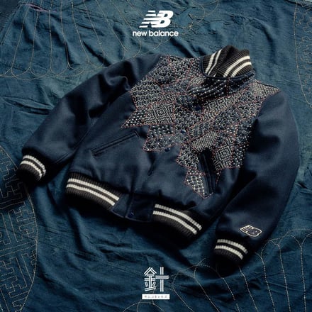ニューバランスとサシコギャルズがコラボしたアイテムの画像