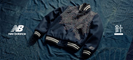 ニューバランスとサシコギャルズがコラボしたアイテムの画像