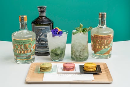 3F カフェブース カフェメニュー全体