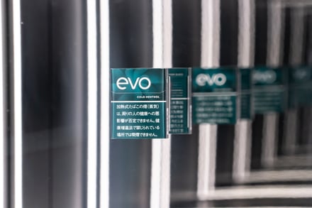 2F 診断コンテンツ&EVOガチャ展示 エボ・コールド・メンソール