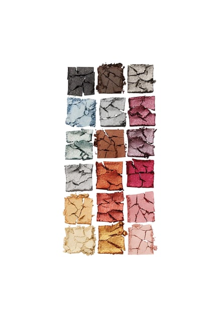 BYREDOの18色入りアイシャドウパレット「ヴェスヴィオ」