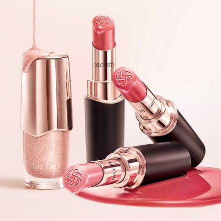 4月16日発売のルージュデコルテ クリームグロウの新3色とスキニフィック ネイルラッカーの限定色の画像