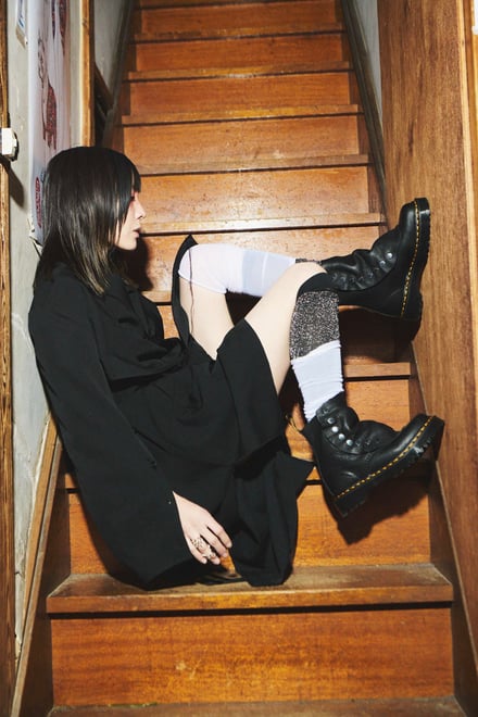 ボタンブーツのヴィジュアル