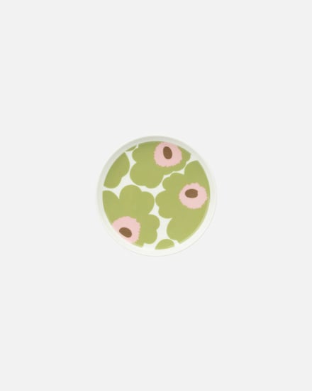 イエローグリーンとピンクの柄をあしらった雑貨