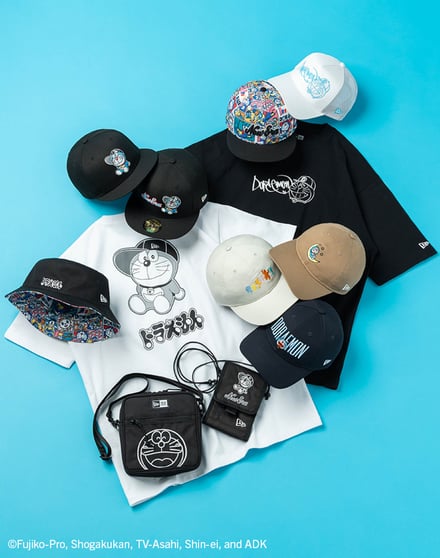 キャップ、Tシャツ、ポーチ