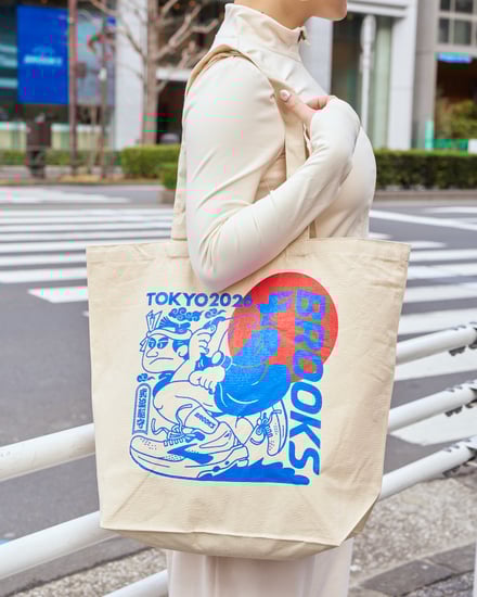 ブルックスのトートバッグ