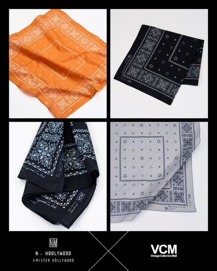 N.HOOLYWOOD × VCMコラボバンダナ