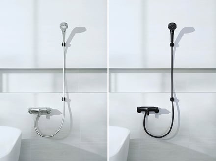 リファ浴室水栓＆シャワーブラック