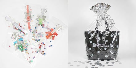 チャームとバッグ