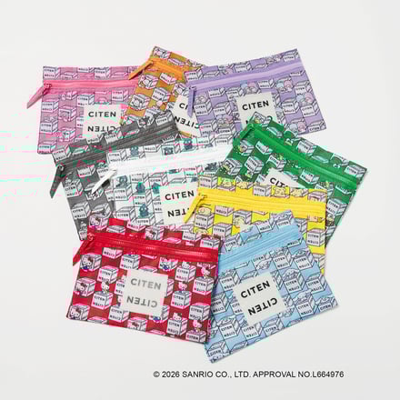 シテンとサンリオキャラクターのコラボアイテム