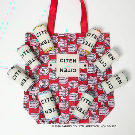 シテンとサンリオキャラクターのコラボアイテム