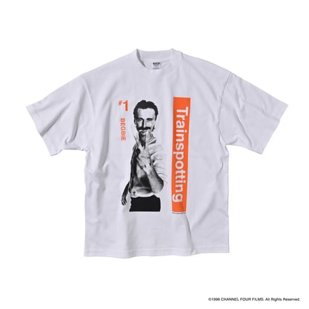 バーニーズ　ニューヨークが映画「トレインスポッティング」の復刻版Tシャツを発売