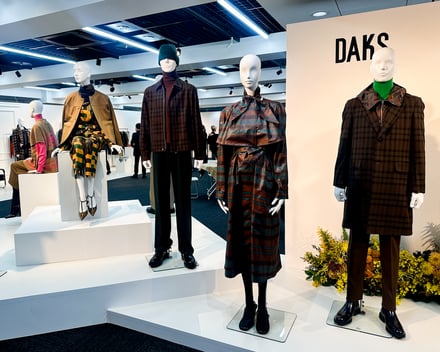 ダックス2026年秋冬コレクションの展示会