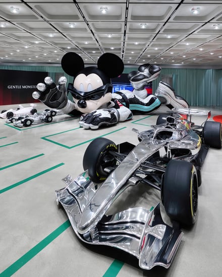 ジェントルモンスター × ディズニー × F1 アイウェア