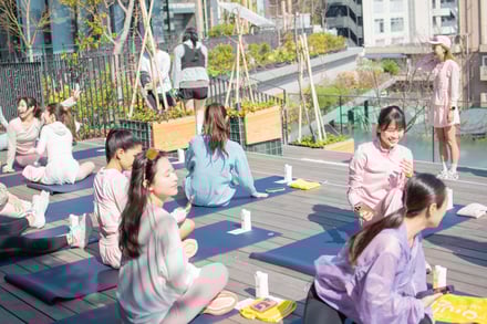 ランニングイベントの様子