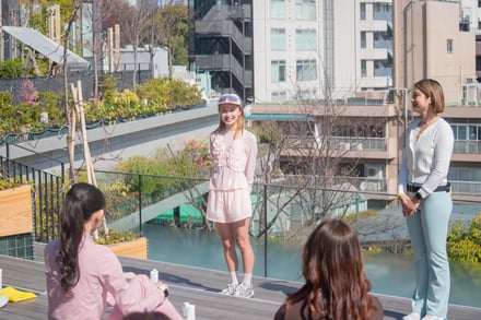 ランニングイベントの様子